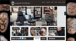 Desktop Screenshot of hakantattoo.com